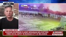 #VIDEO: Gobernador ruso afirma que helicópteros ucranianos dispararon contra depósito de petróleo ruso