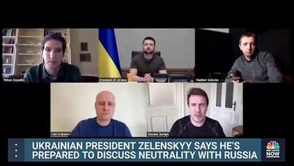 Download Video: Ucrania está dispuesta a discutir la neutralidad con Rusia para poner fin a la guerra