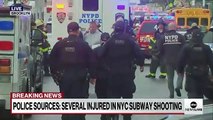 Tiroteo en el metro de Nueva York: Múltiples disparos, sospechoso en libertad
