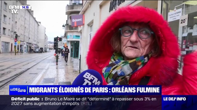 On a des attroupements de migrants, on se demande ce qu'ils font là : cette habitante dénonce l'arrivée de migrants à Orléans