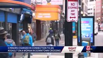Detenidos 5 menores por la brutal agresión a una mujer en el Downtown Crossing de Boston