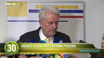 ARRANCA LA PUJA POR LA REFORMA PENSIONAL