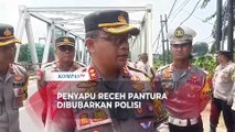 Inilah Momen saat Polisi Bubarkan Penyapu Uang Receh di Jalur Pantura