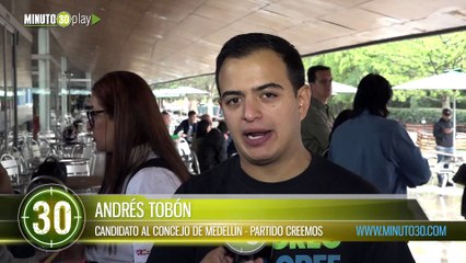 Andrés Tobón aplazó su sueño de ser alcalde de Medellín y aspira al Concejo por el Partido Creemos
