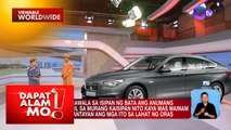 Ilang paraan para maiwasan ang suffocation sa mga sasakyan, alamin | Dapat Alam Mo!