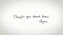 Morgan Wallen - Thought You Should Know (Lyric Video)