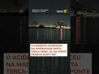 EUA: Ponte desaba após ser atingida por navio
