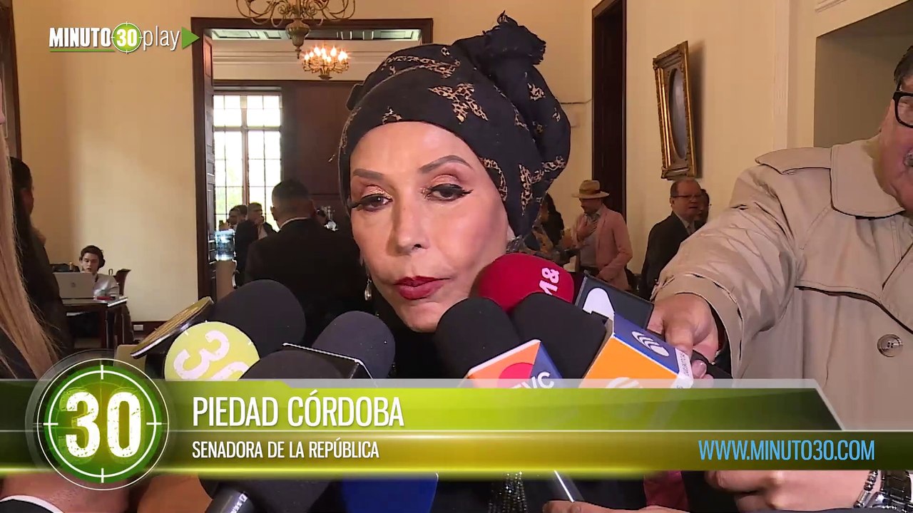 Entra gente muy buena al Gobierno Piedad Córdoba