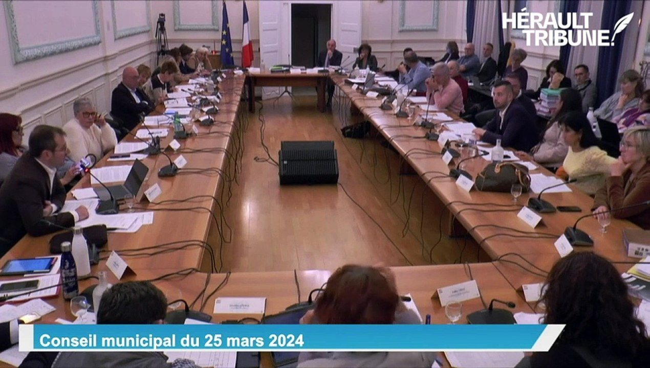 Conseil municpal de Sète le 25 mars 2024 affaire 32