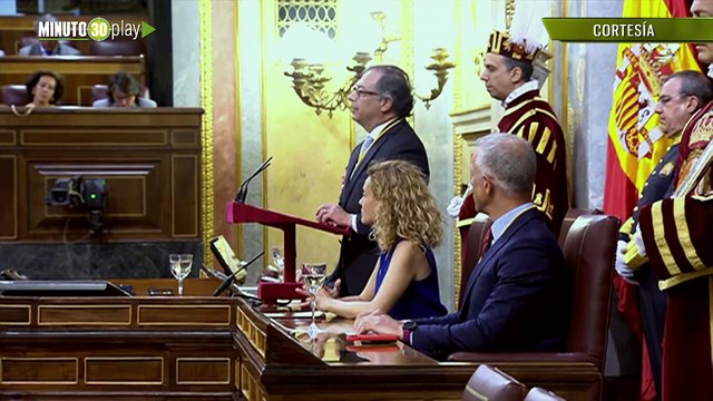 Las sentidas palabras del Presidente Petro ante el Congreso de Diputados en España