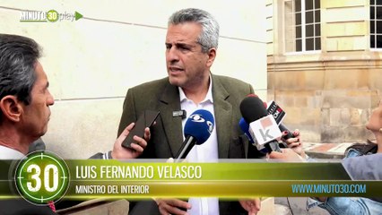 El país no va a aceptar una negociación en donde se mantengan secuestrados Ministro del Interior