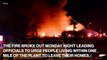 Un incendio en una planta de fertilizantes de Carolina del Norte provoca evacuaciones masivas