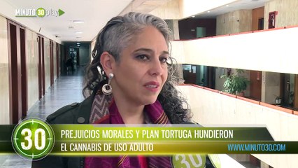Prejuicios morales y plan tortuga hundieron el cannabis de uso adulto