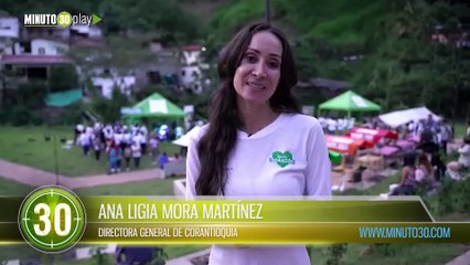 Corantioquia inauguró el Parque Ambiental Laura Vélez Uribe en Salgar un oasis natural para sus habitantes