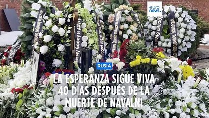 Los partidarios de Navalni esperan que su muerte sirva para un cambio político en Rusia