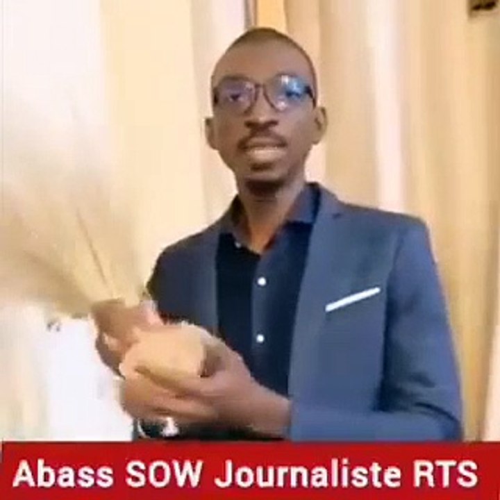 Abass Sow journaliste Syndicaliste  RTS 