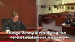 El juez se molesta con los abogados de Amber Heard al explicar la declaración de un veredicto