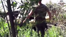 Las tropas prorrusas bombardean objetivos ucranianos con cohetes y obuses