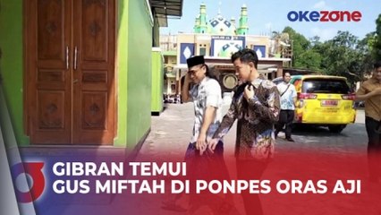 Gibran Tiba-Tiba Temui Gus Miftah di Ponpes Ora Aji, Ada Apa?