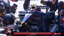 Error de Red Bull en parada de Checo Pérez en Pits le cuesta el primer lugar en el GP de Azerbaiyán