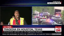 Encuentran camión con migrantes atrapados en San Antonio, Texas, murieron al menos 46
