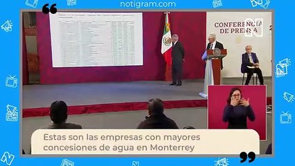 下载视频: Estas son las empresas con mayores concesiones de agua en Monterrey