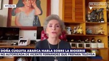 ¡Doña Cuquita habla sobre la bioserie NO autorizada de Televisa!