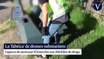Así son los drones submarinos capaces de atravesar El Estrecho con 200 kilos de droga