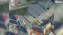 #OMG: Impactantes imágenes muestran cómo un misil balístico ruso destruye un centro comercial en Kiev, Ucrania