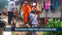 Tim SAR Berhasil Evakuasi 3 Korban Tewas Longsor Bandung Barat, Jenazah Dibawa ke RSUD Cililin
