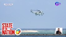 Helicopter ng Chinese Navy, pinalipad nang sobrang baba sa Sandy Cay 3 kung nasaan ang ilang crew ng BFAR at scientists | SONA