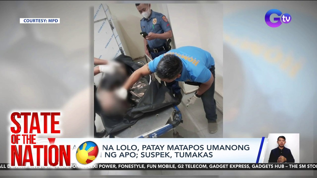 81-anyos na lolo, patay matapos umanong bugbugin ng apo; suspek, tumakas | SONA
