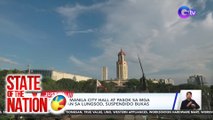 Trabaho sa Manila City Hall at pasok sa mga eskuwelahan sa lungsod, suspendido bukas mula 12nn| SONA