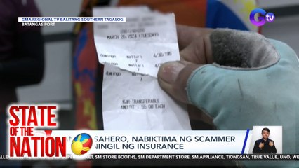 Ilang pasahero, nabiktima ng scammer na naniningil ng insurance | SONA