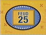 GSN Family Feud 25th Anniversary promo, 2001