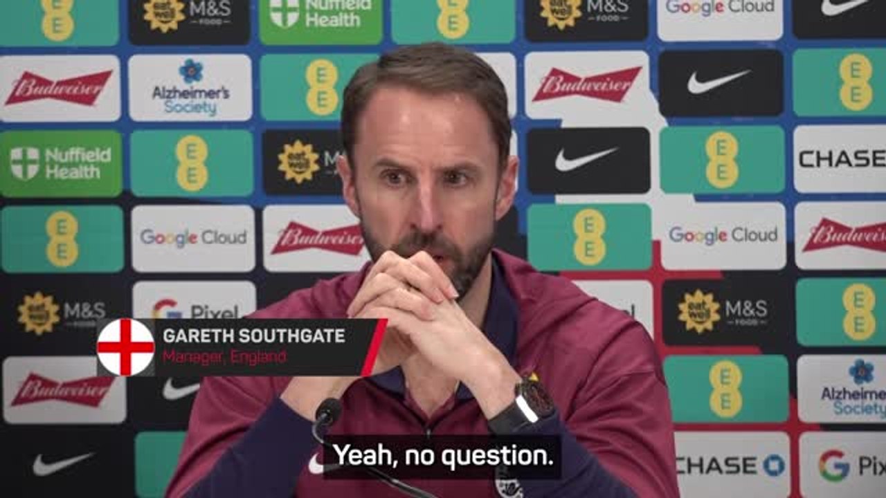 Southgate 'pushing' Rice to be leader in England squad