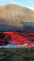 El volcán islandés entra en erupción en medio de una serie de terremotos