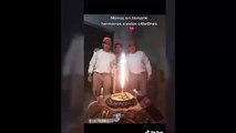 #VIRAL: ¡Valen oro! Albañil recibe sorpresa de compañeros de obra por cumpleaños; noble gesto viral