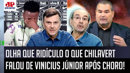 "É UM IDIOTA! PATÉTICO!" Comentário ASQUEROSO de Chilavert sobre Vinicius Júnior é DETONADO!