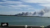 #VIDEO:  Enorme explosión vista desde la dirección de la base aérea rusa en Crimea -