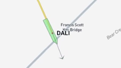 Animation shows path of ship before crashing into Baltimore’s Key Bridge