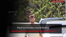 Gerard Piqué sin entrada a casa de Shakira