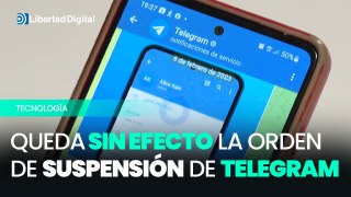 El juez Pedraz deja sin efecto la orden de suspensión de Telegram