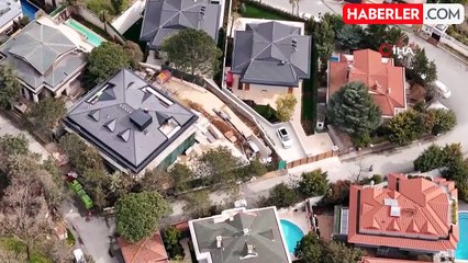 İmamoğlu'nun mal beyanında gösterilmeyen 3 villası havadan görüntülendi