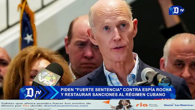 Piden fuerte sentencia contra espía Rocha y restaurar sanciones al régimen cubano | El Diario en 90 segundos