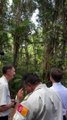 Emmanuel #Macron en #Guyane : au cœur de la #forêt #amazonienne