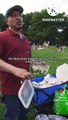 Hombre gana hasta 100 mil pesos mexicanos en dos días vendiendo agua en Central Park; caso viral