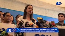 María Corina Machado: “En Venezuela Vamos a enfrentar a Maduro y lo vamos a derrotar”