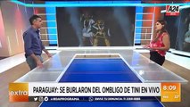 Así se burlaron en la tv paraguaya del ombligo de Tini Stoessel