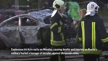 Múltiples explosiones sacuden el centro de Kiev